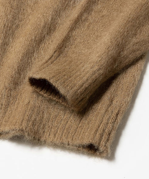 MR.OLIVE/7G MOHAIR KNIT / MULTI BORDER SWEATER ミスターオリーブ/モヘアニット / マルチボーダーセーター
